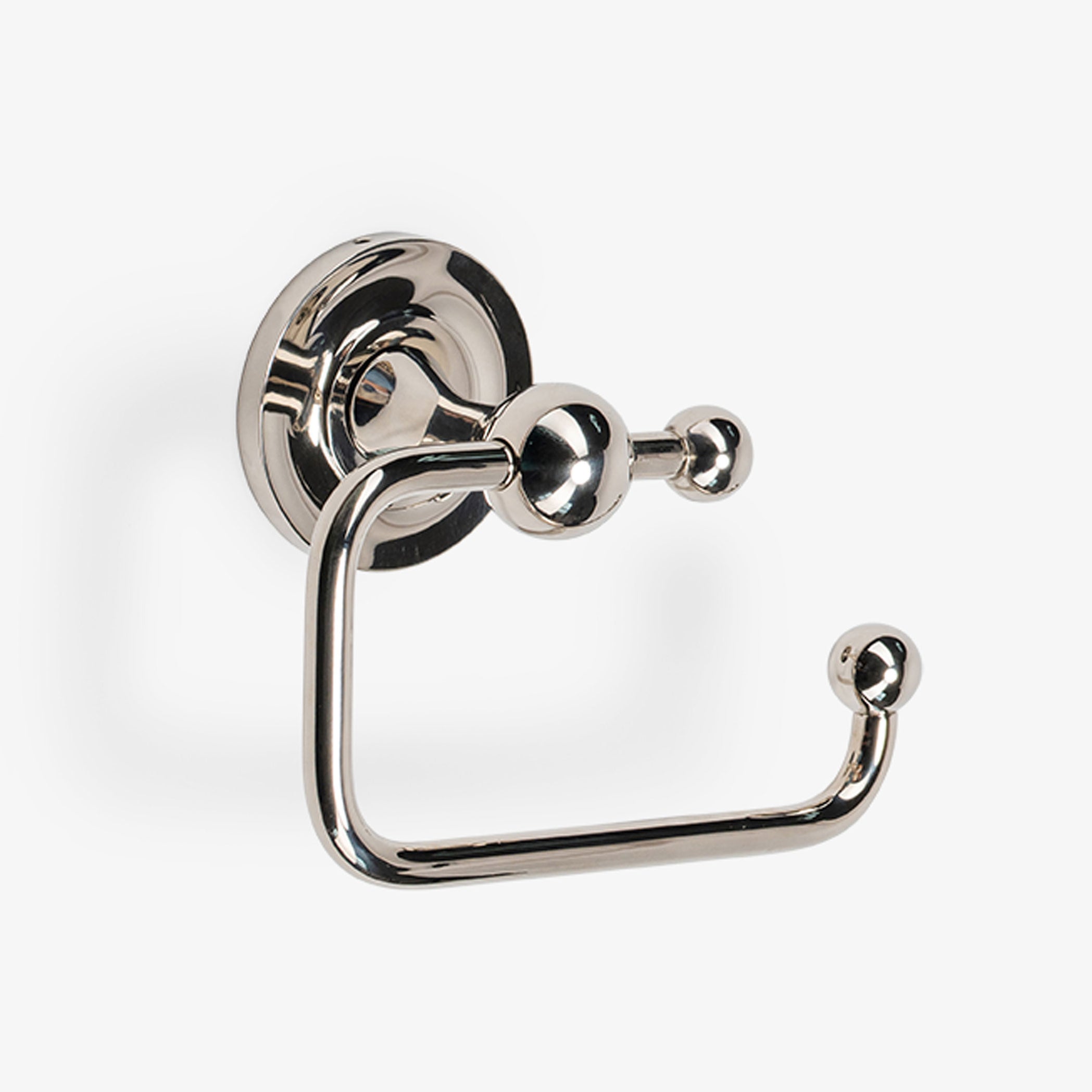 Cosmos Brass Swing Arm Toilet Paper Holder - Polished Nickel