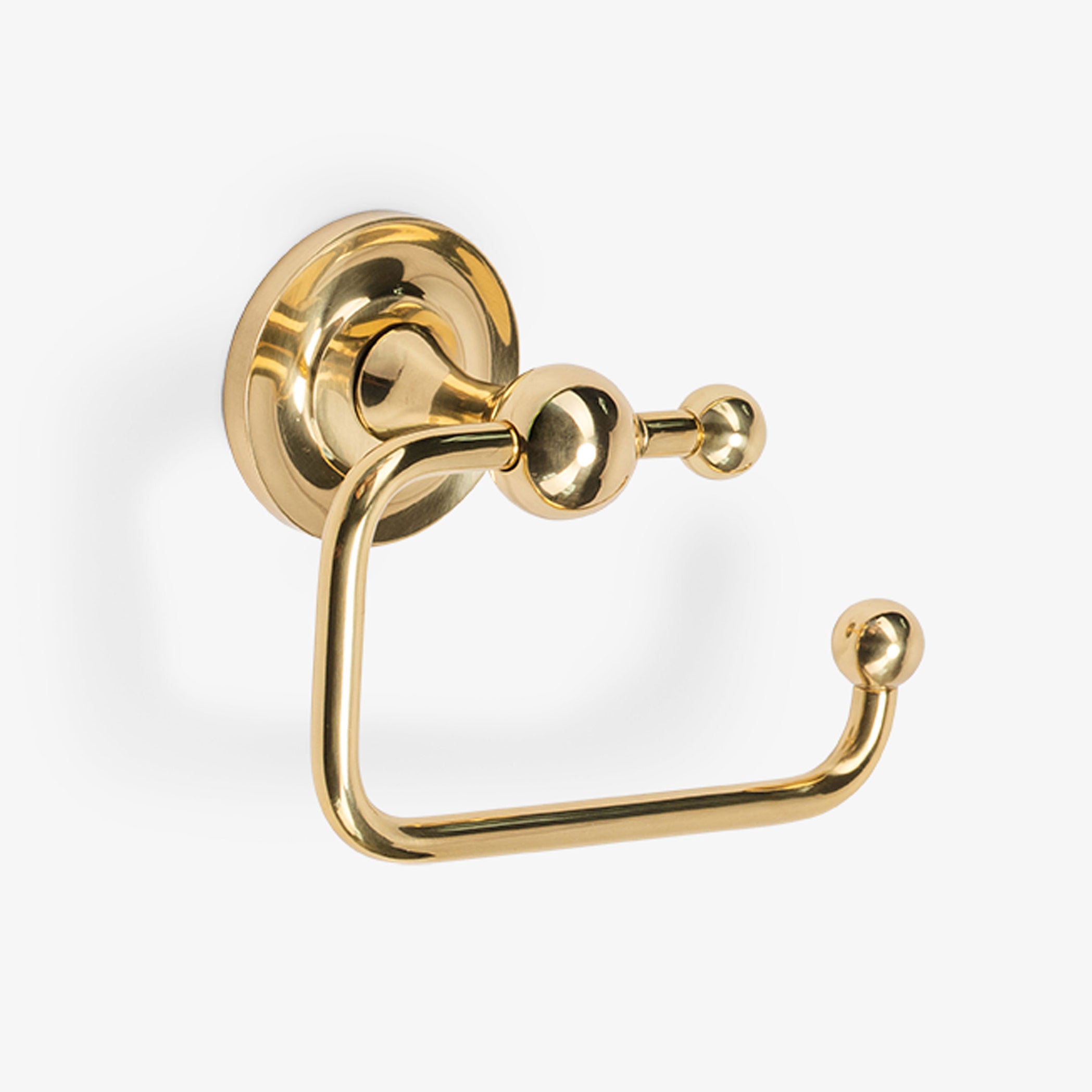 Cosmos Brass Swing Arm Toilet Paper Holder - Polished Brass