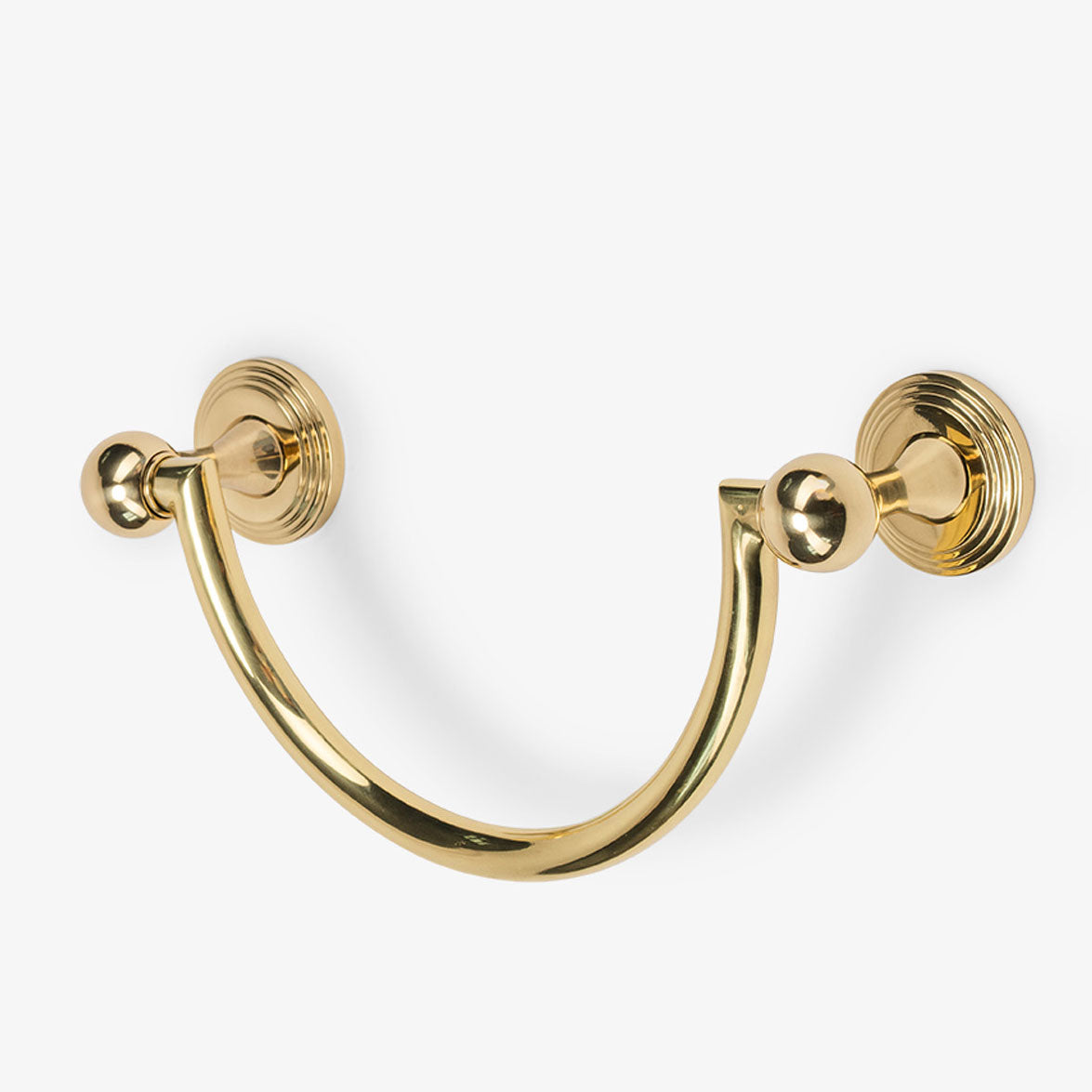 Briar 10" Brass U - Shape Towel Bar - Polished Brass