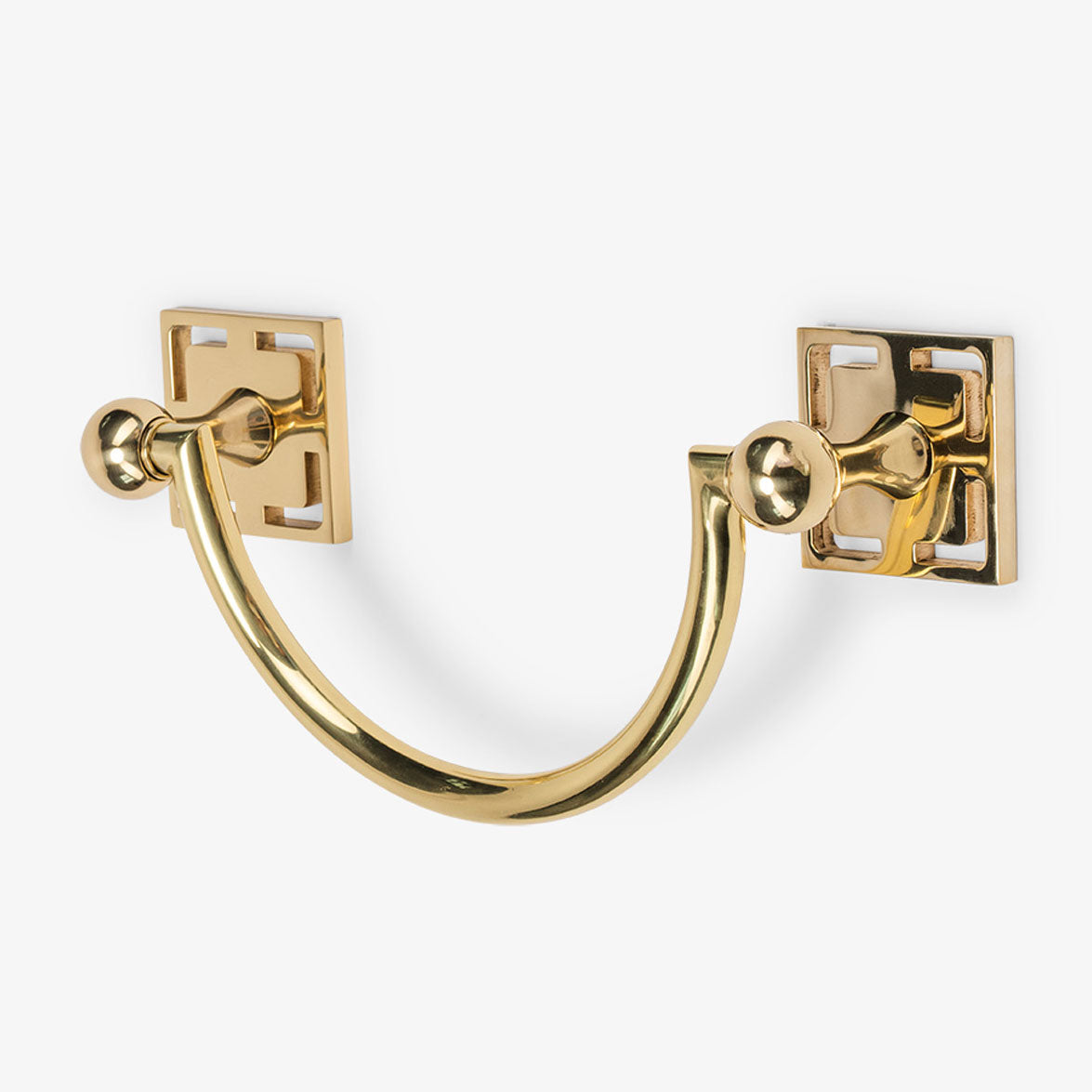 Benson 10" Brass U - Shape Towel Bar - Polished Brass