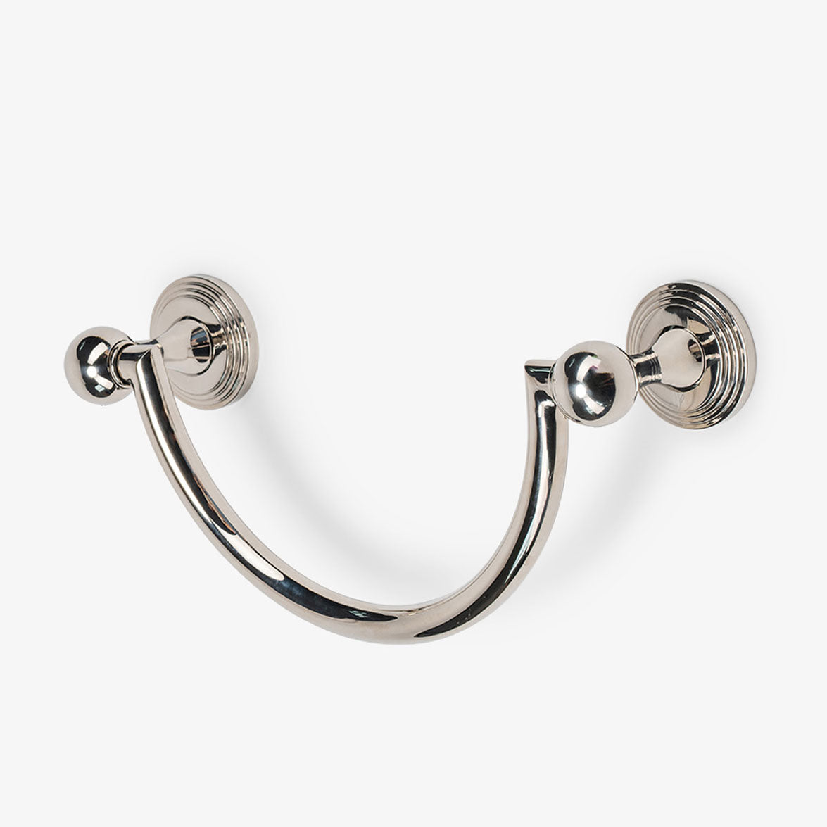 Briar 10" Brass U - Shape Towel Bar - Polished Nickel