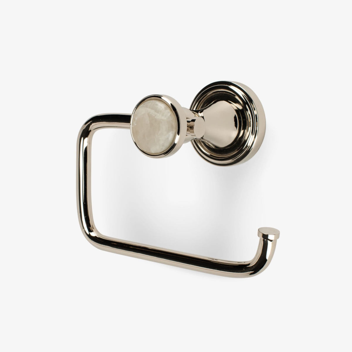 Lane Brass Swing Arm Toilet Paper Holder - Polished Nickel