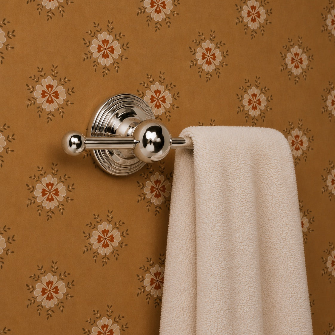 Briar Brass Double Hook - Polished Nickel