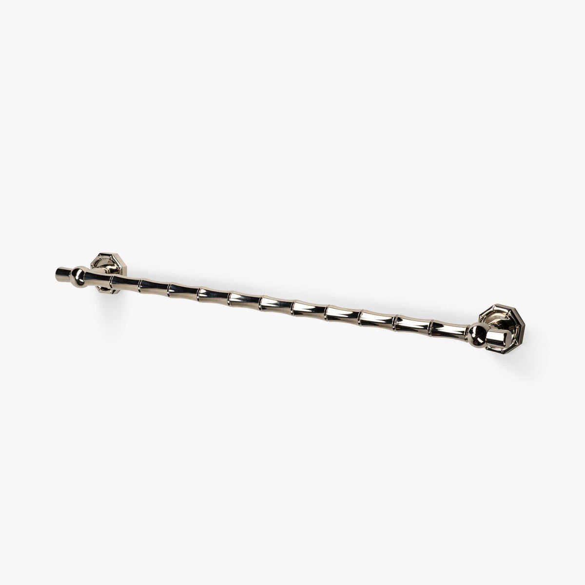 Bamboo Brass Towel Bar - Polished Nickel#Size_24"