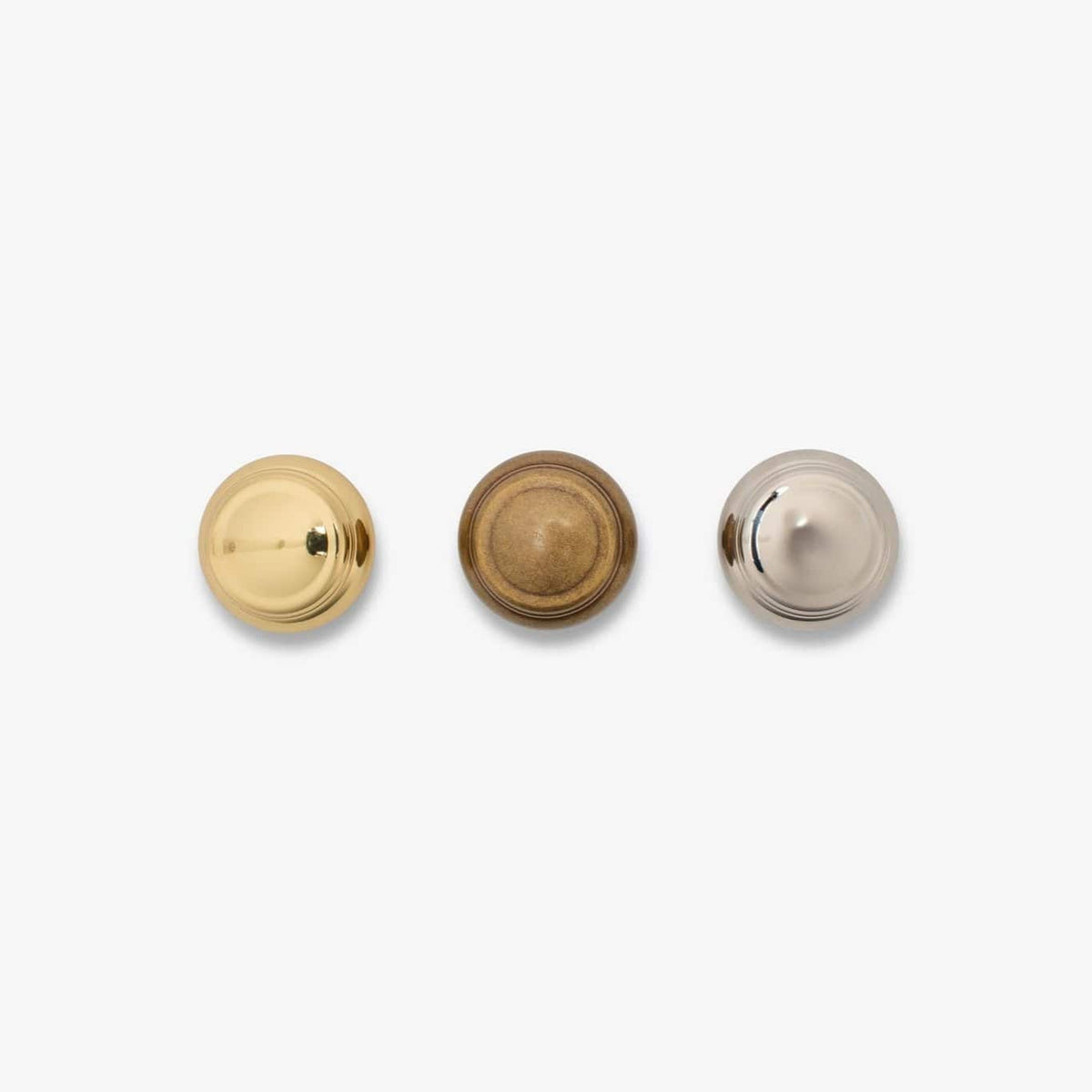 Roanoke Knob - Polished Brass