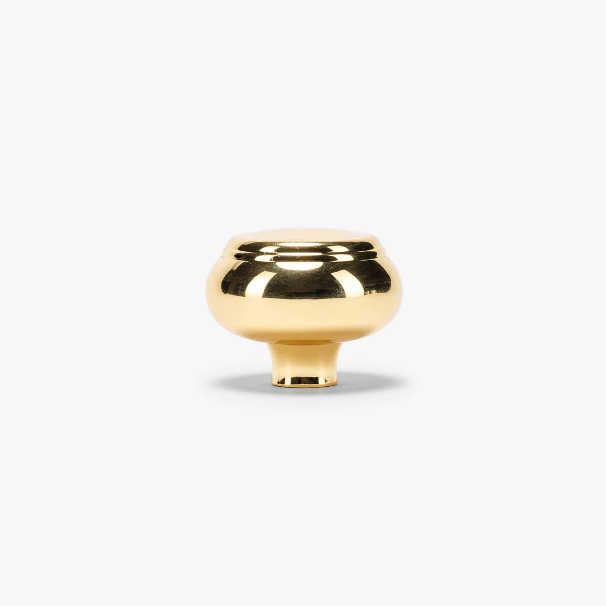 Roanoke Knob - Polished Brass