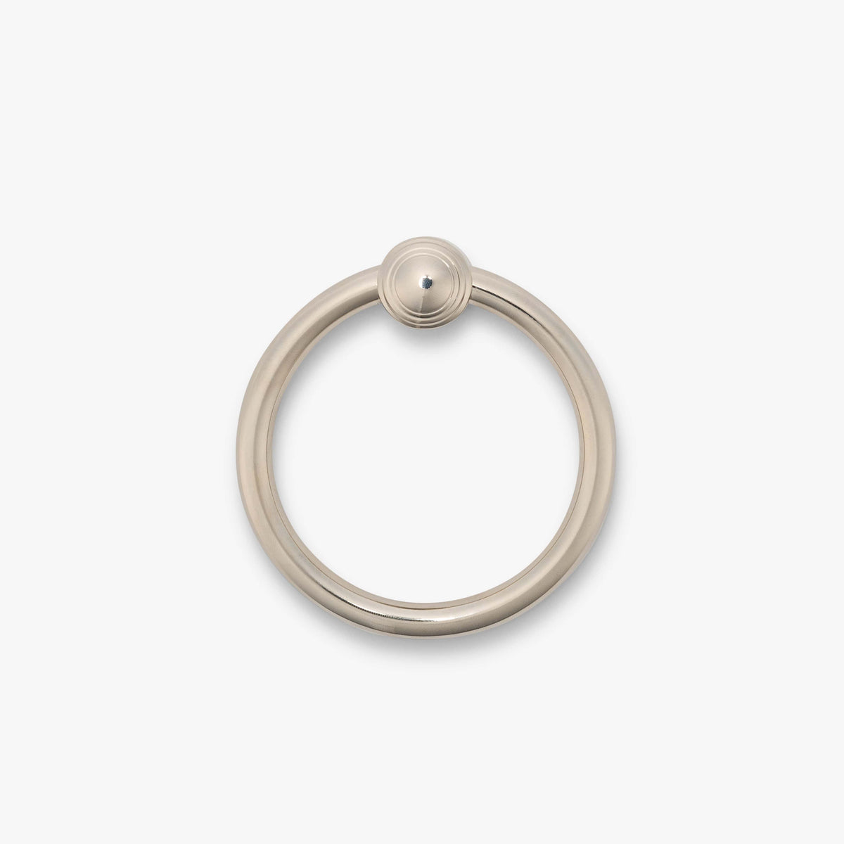 Roanoke Ring Pull - Polished Nickel#Size_2.75"