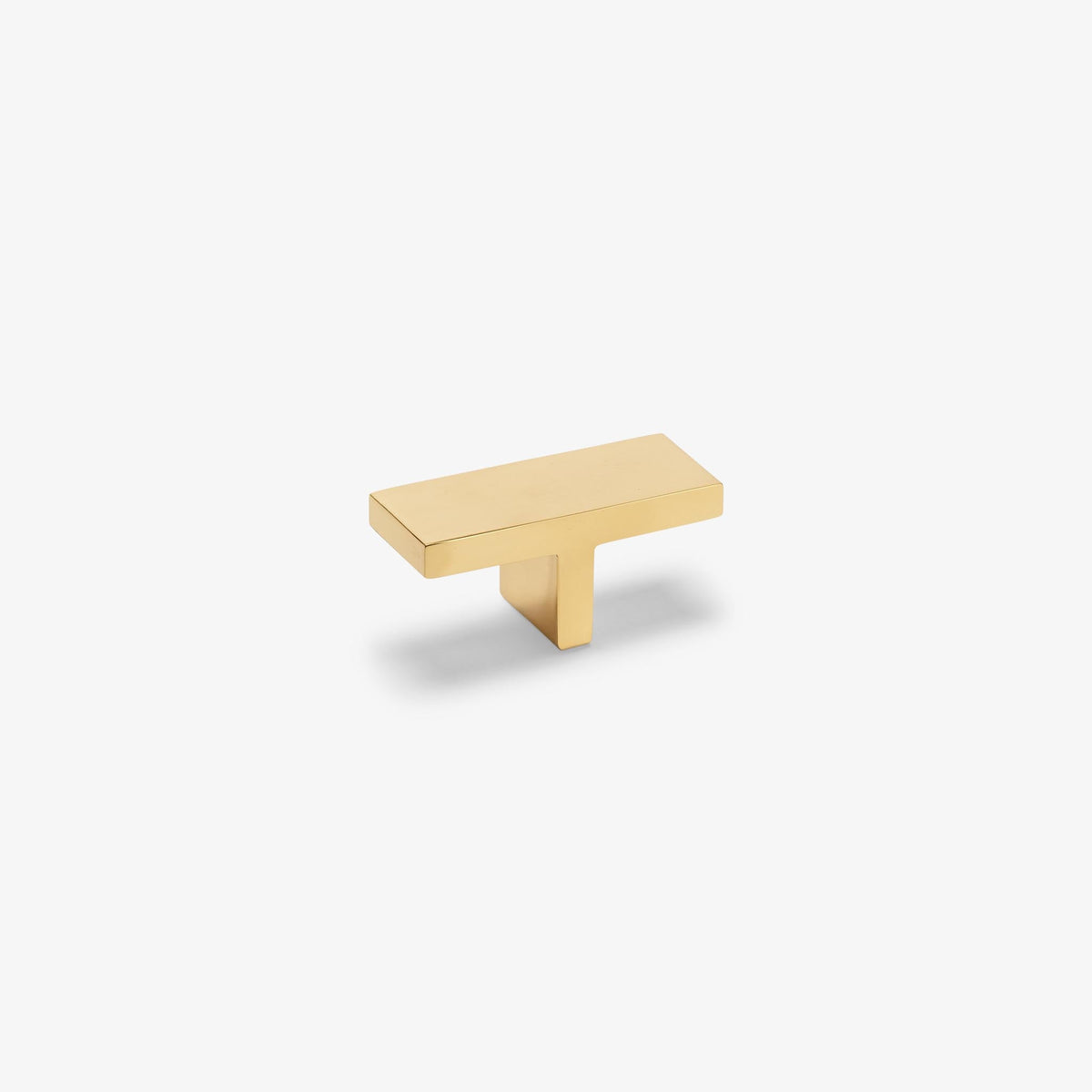 New Castle 2.50" T Pull - Polished Brass
