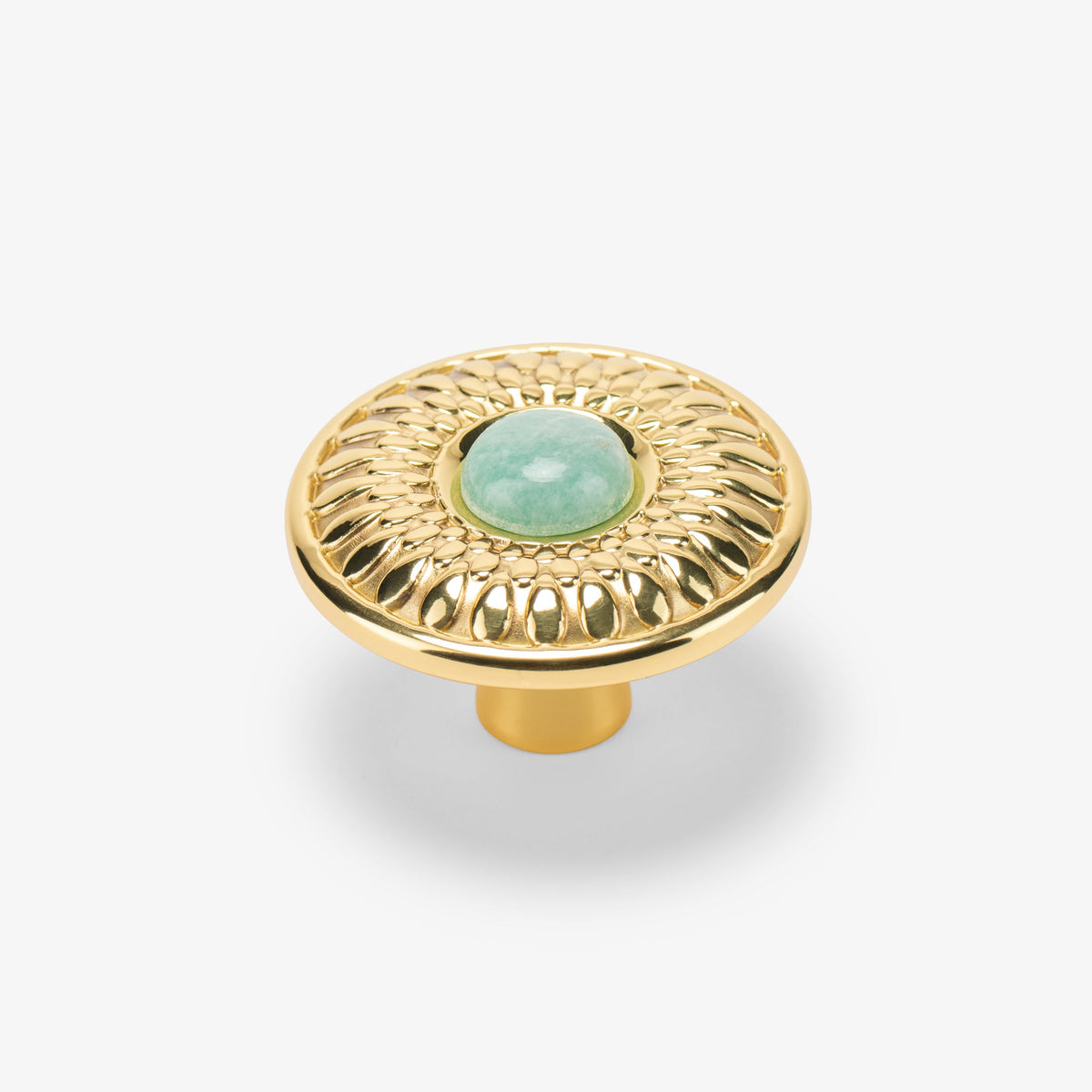 Oliver Custom Knob - Polished Brass