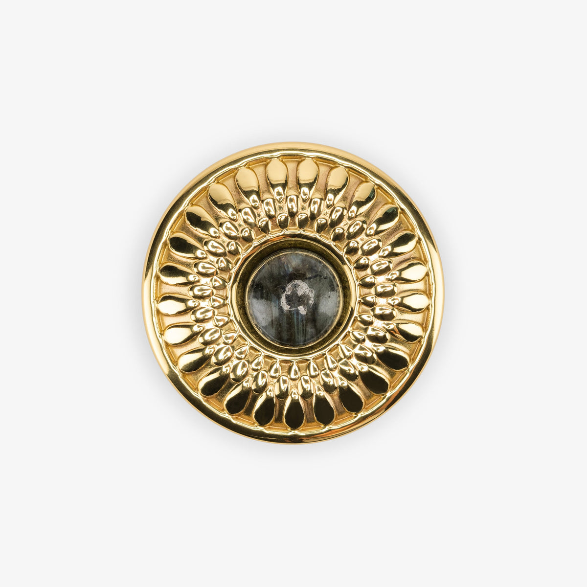 Oliver Custom Knob - Polished Brass