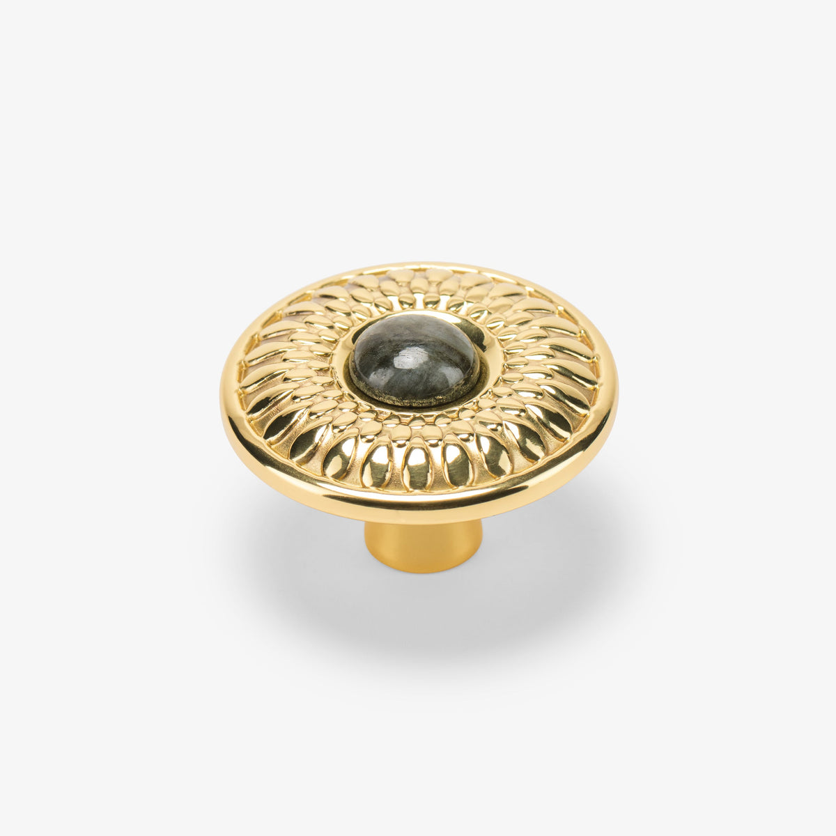 Oliver Custom Knob - Polished Brass