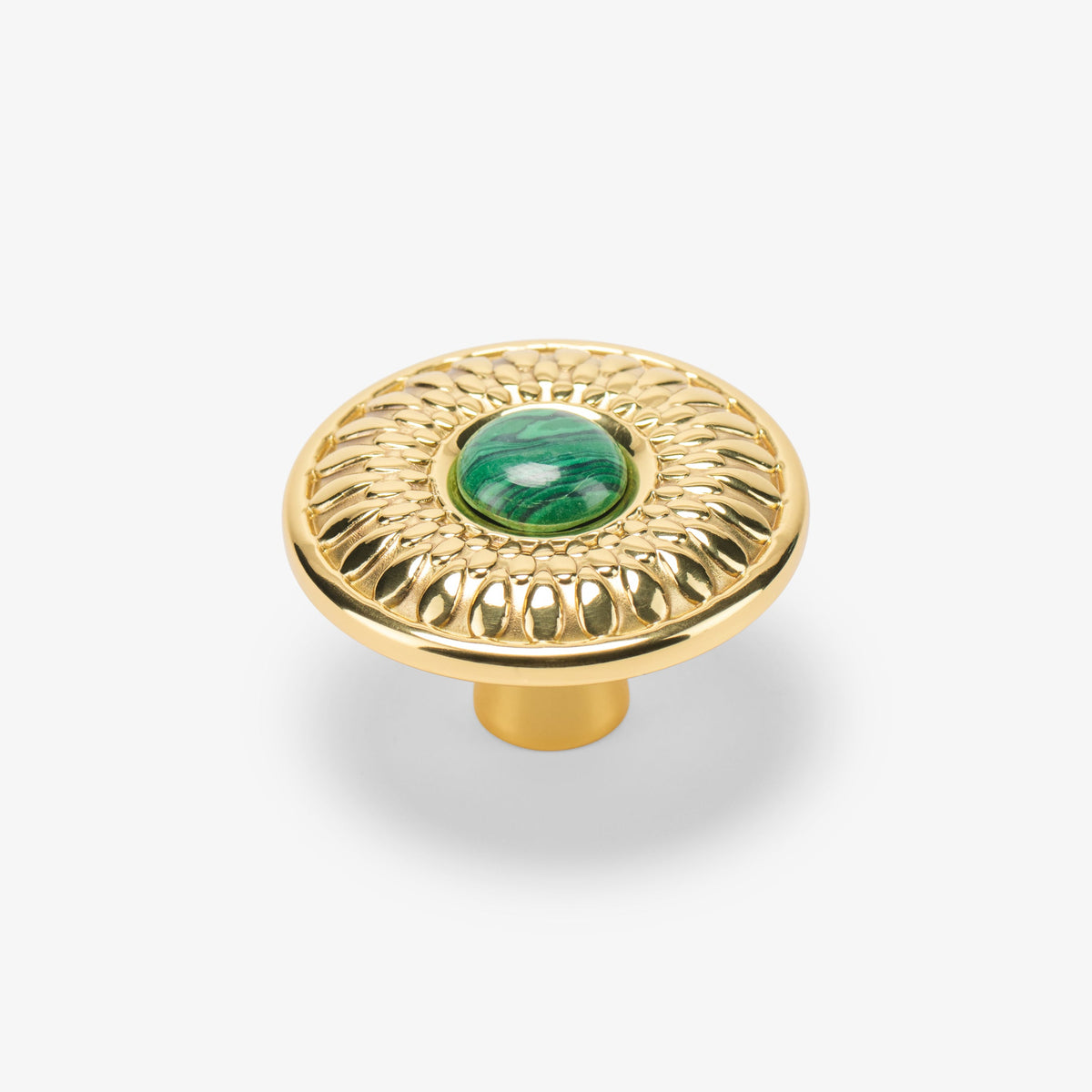 Oliver Custom Knob - Polished Brass