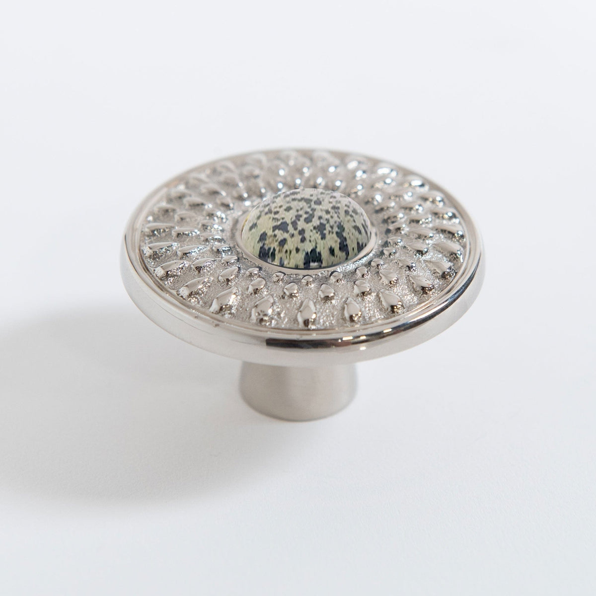Oliver Custom Knob - Polished Nickel