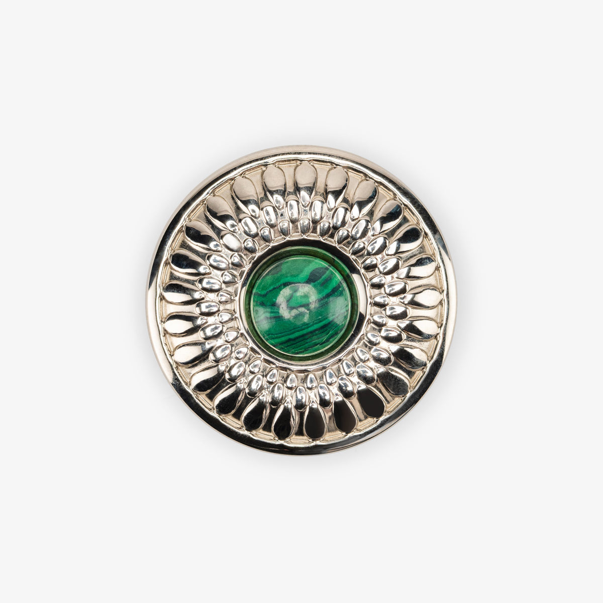 Oliver Custom Knob - Polished Nickel