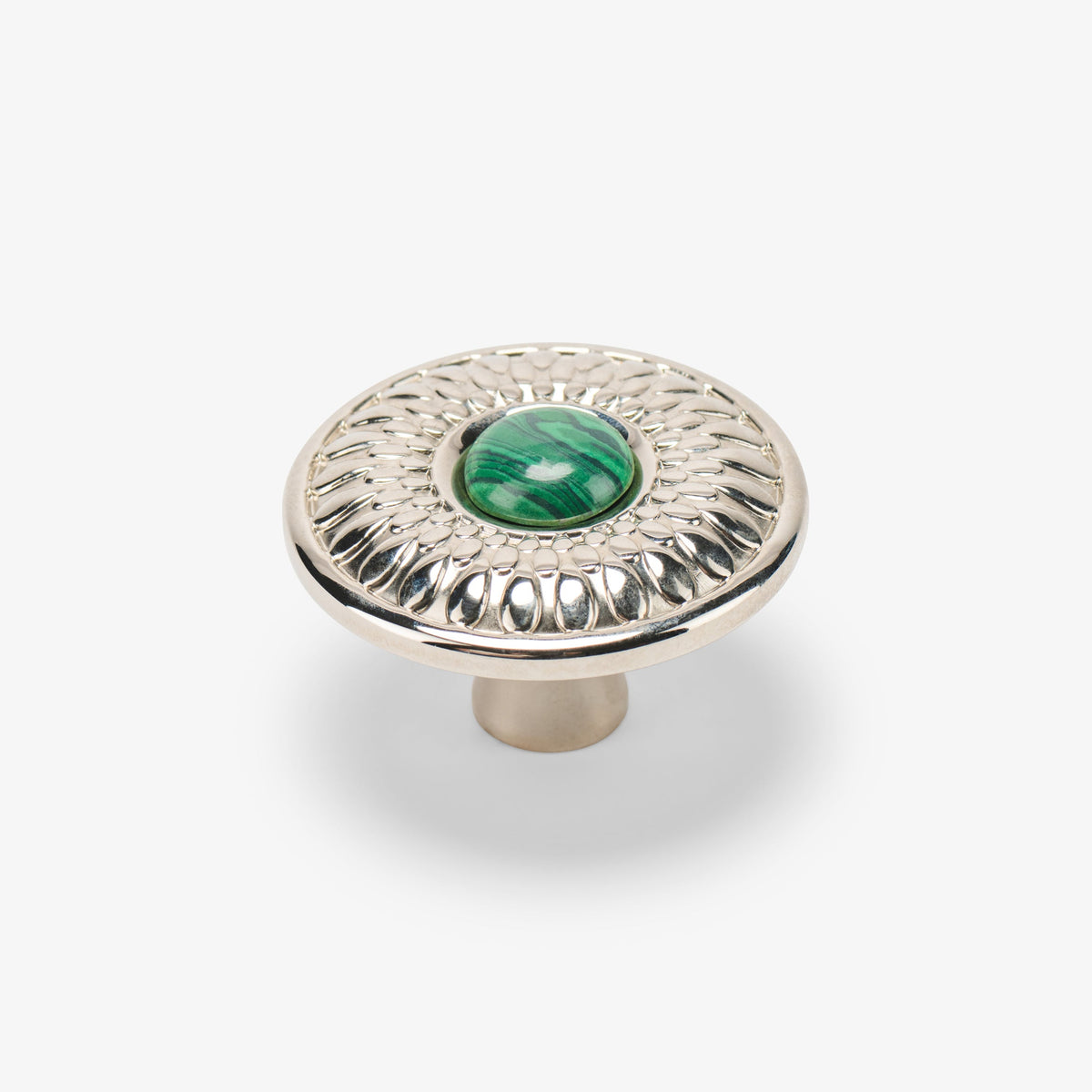 Oliver Custom Knob - Polished Nickel