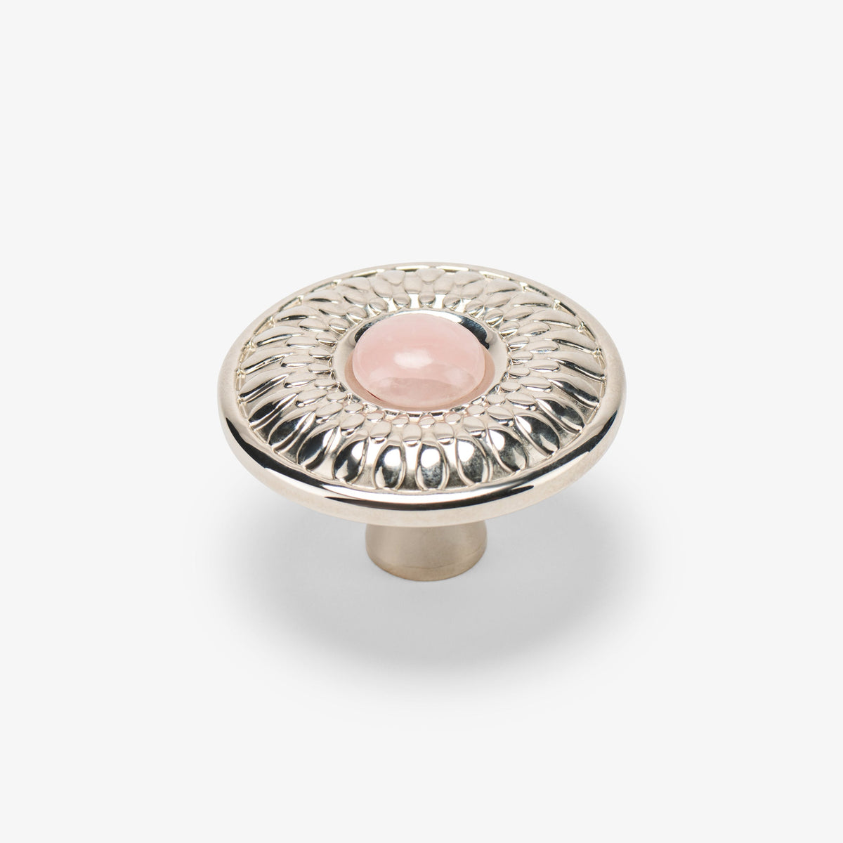 Oliver Custom Knob - Polished Nickel