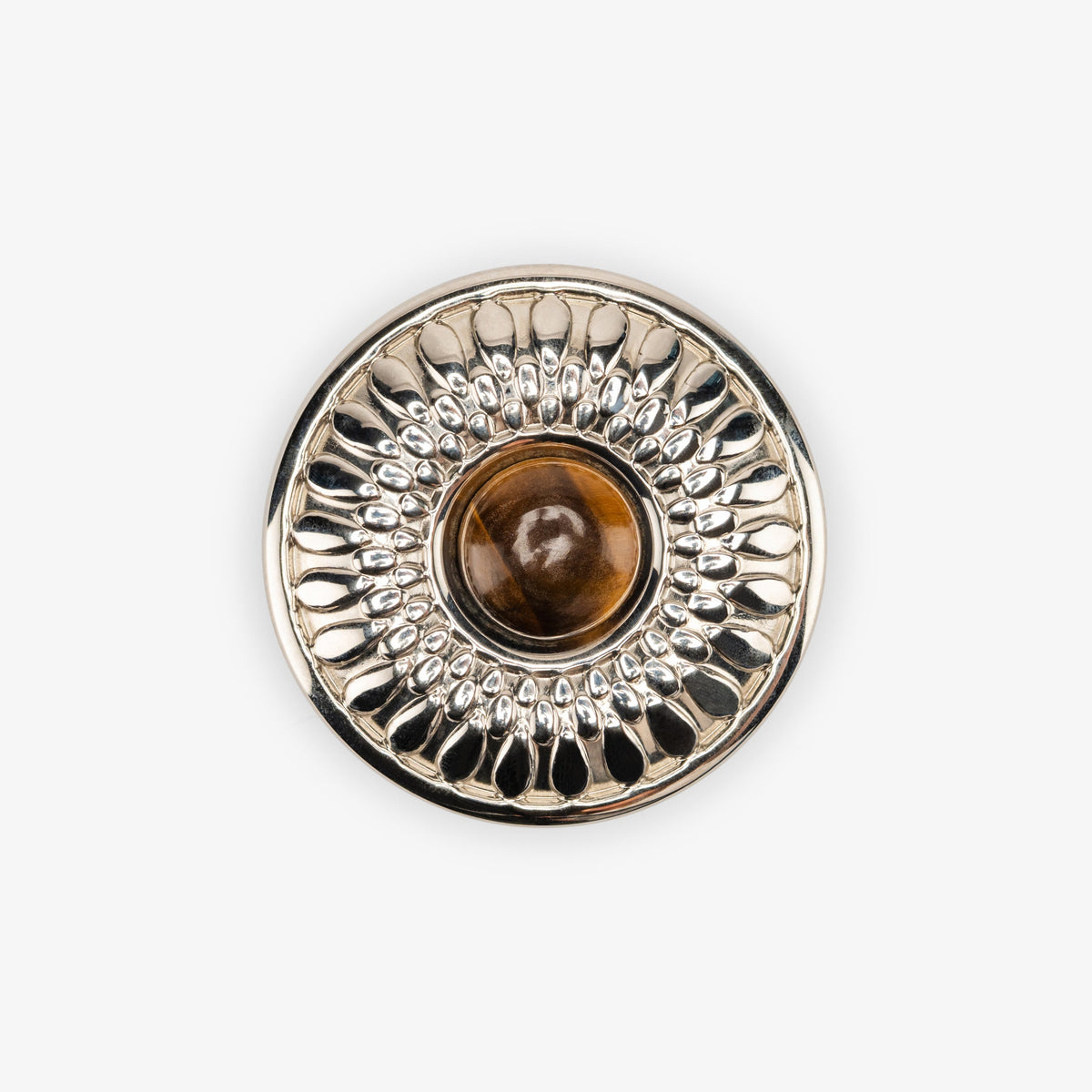 Oliver Custom Knob - Polished Nickel