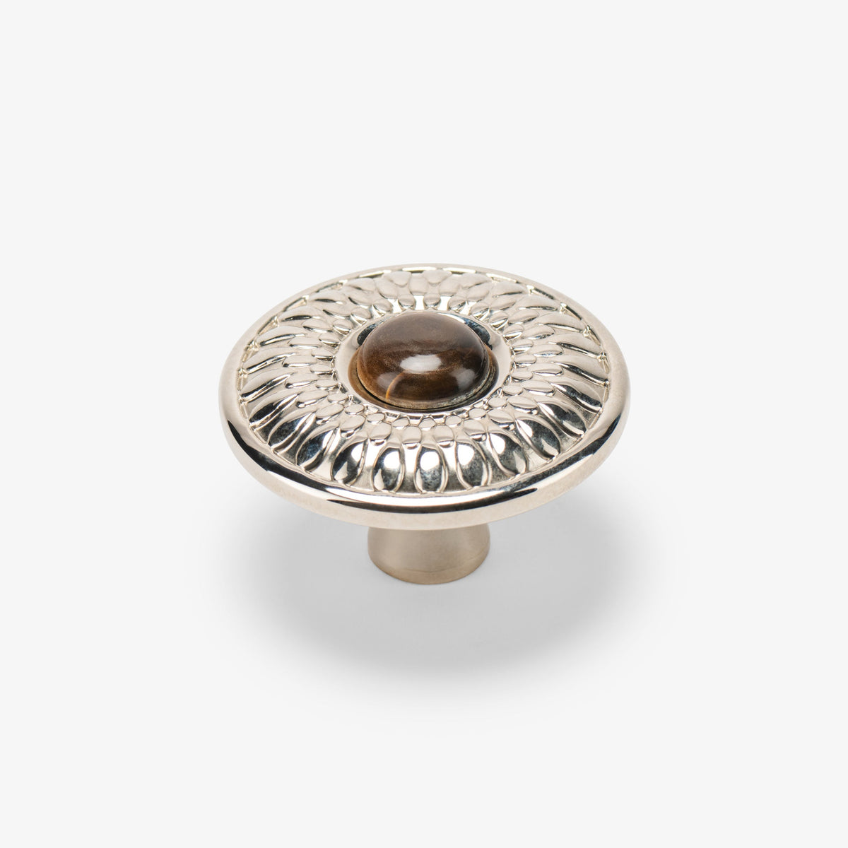 Oliver Custom Knob - Polished Nickel