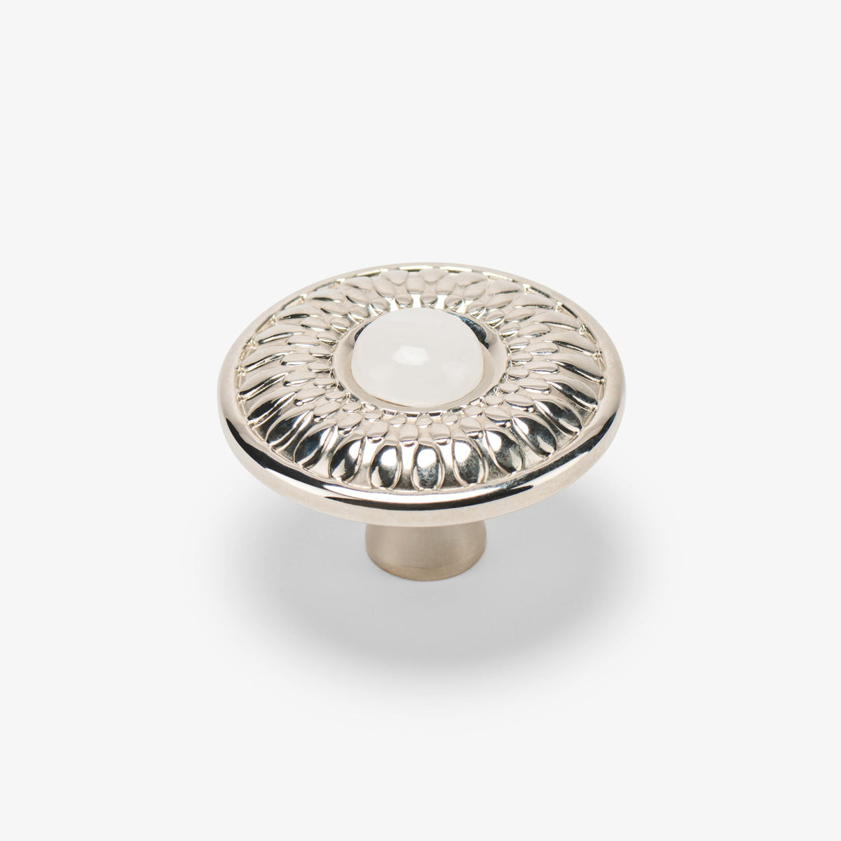 Oliver Custom Knob - Polished Nickel