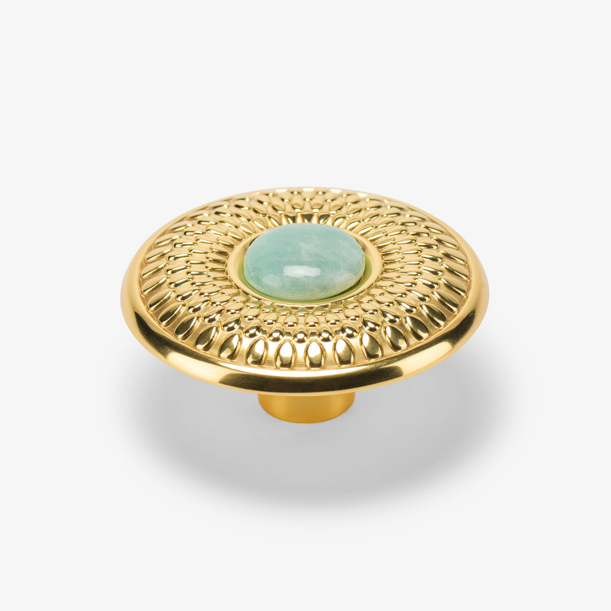 Oliver Custom Knob - Polished Brass