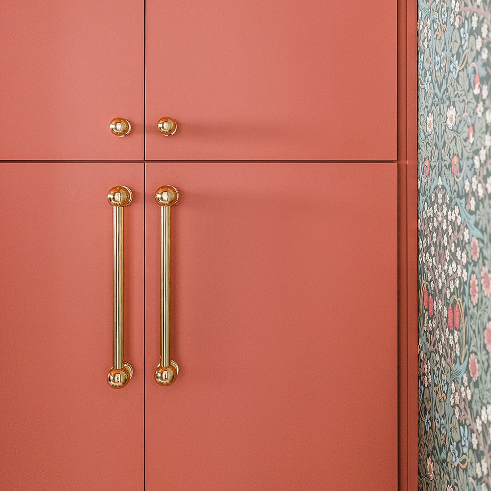 Cosmos Appliance Pull - Polished Brass
