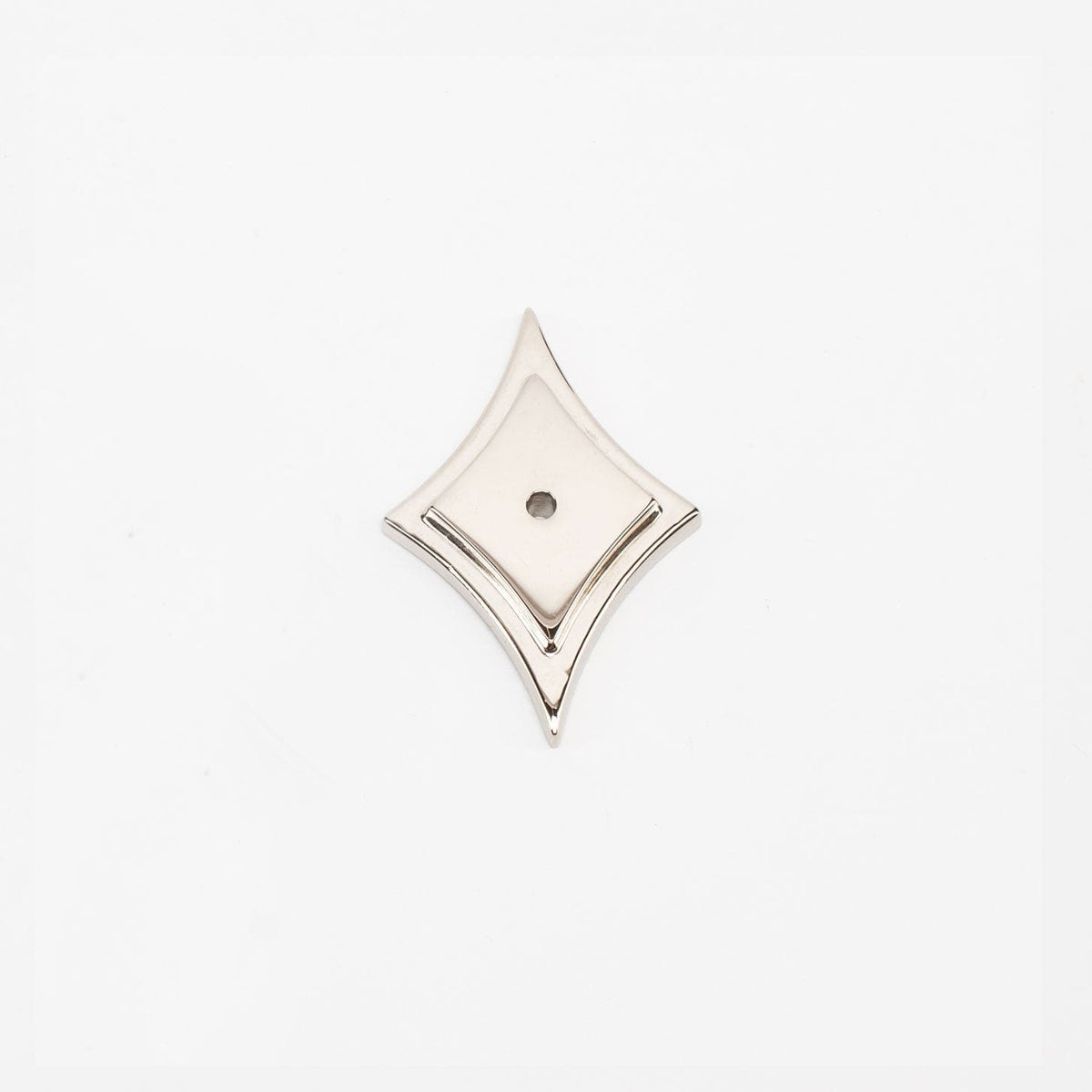 Asteroid Backplate - Polished Nickel