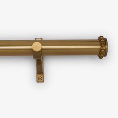 Deeda End Cap Set - Burnished Brass#Size_1.25"
