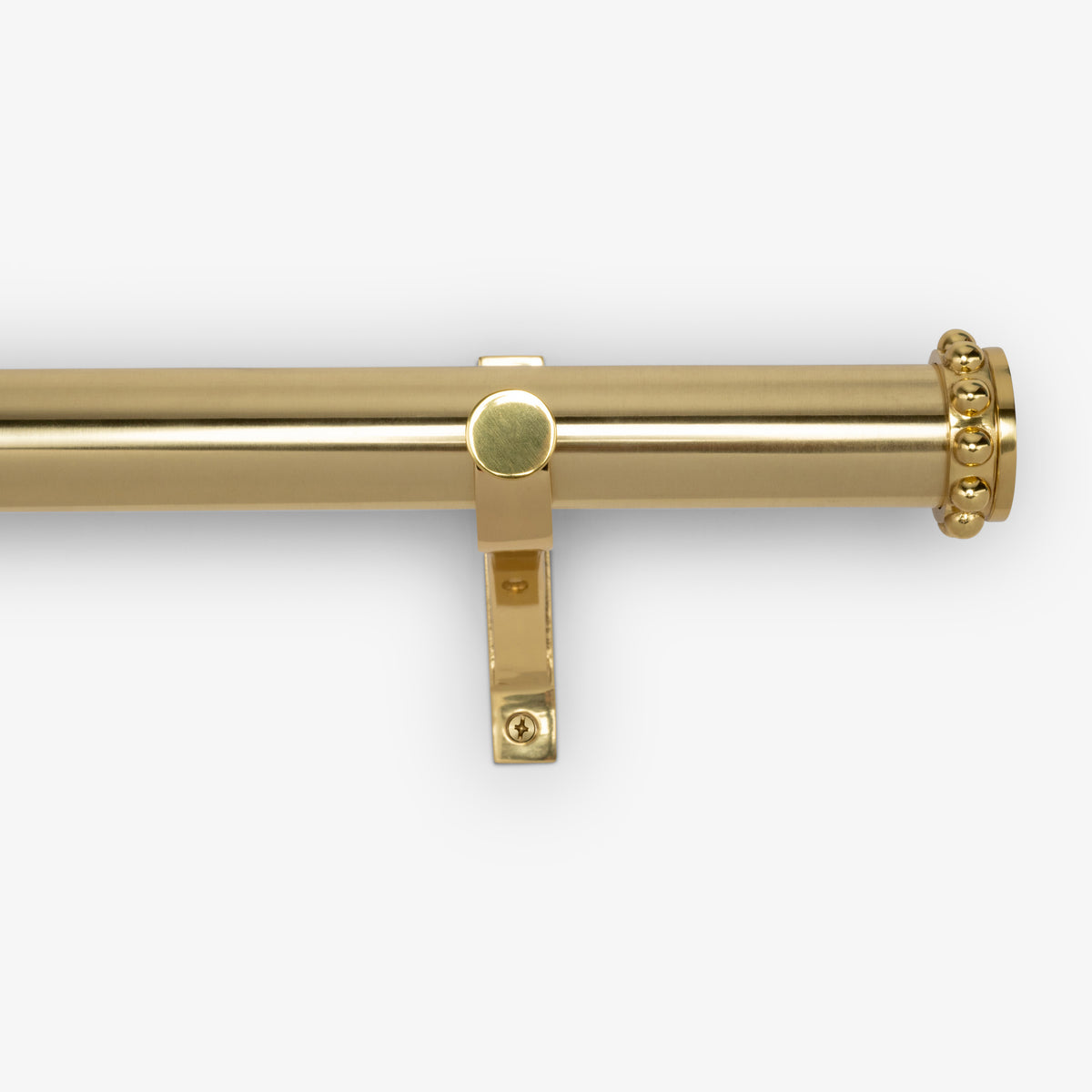Deeda End Cap Set - Polished Brass