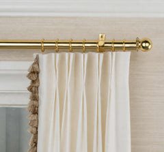 Paloma Finial Set – Polished Brass#Size_1.75"#Fits Rod Diameter_1.25"
