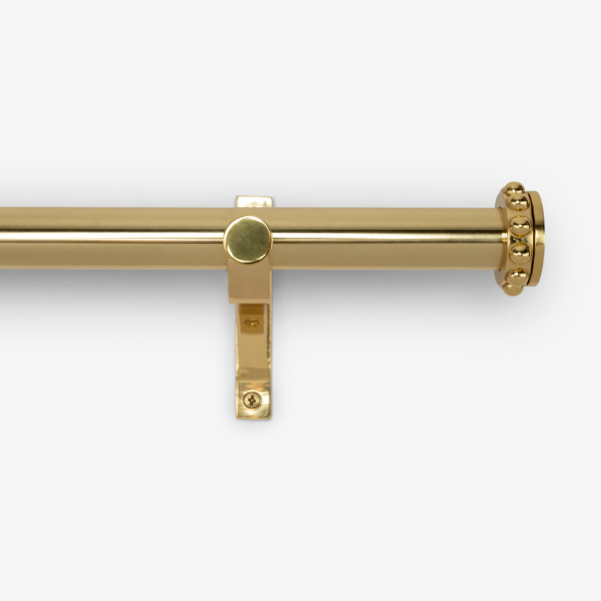 Deeda End Cap Set - Polished Brass
