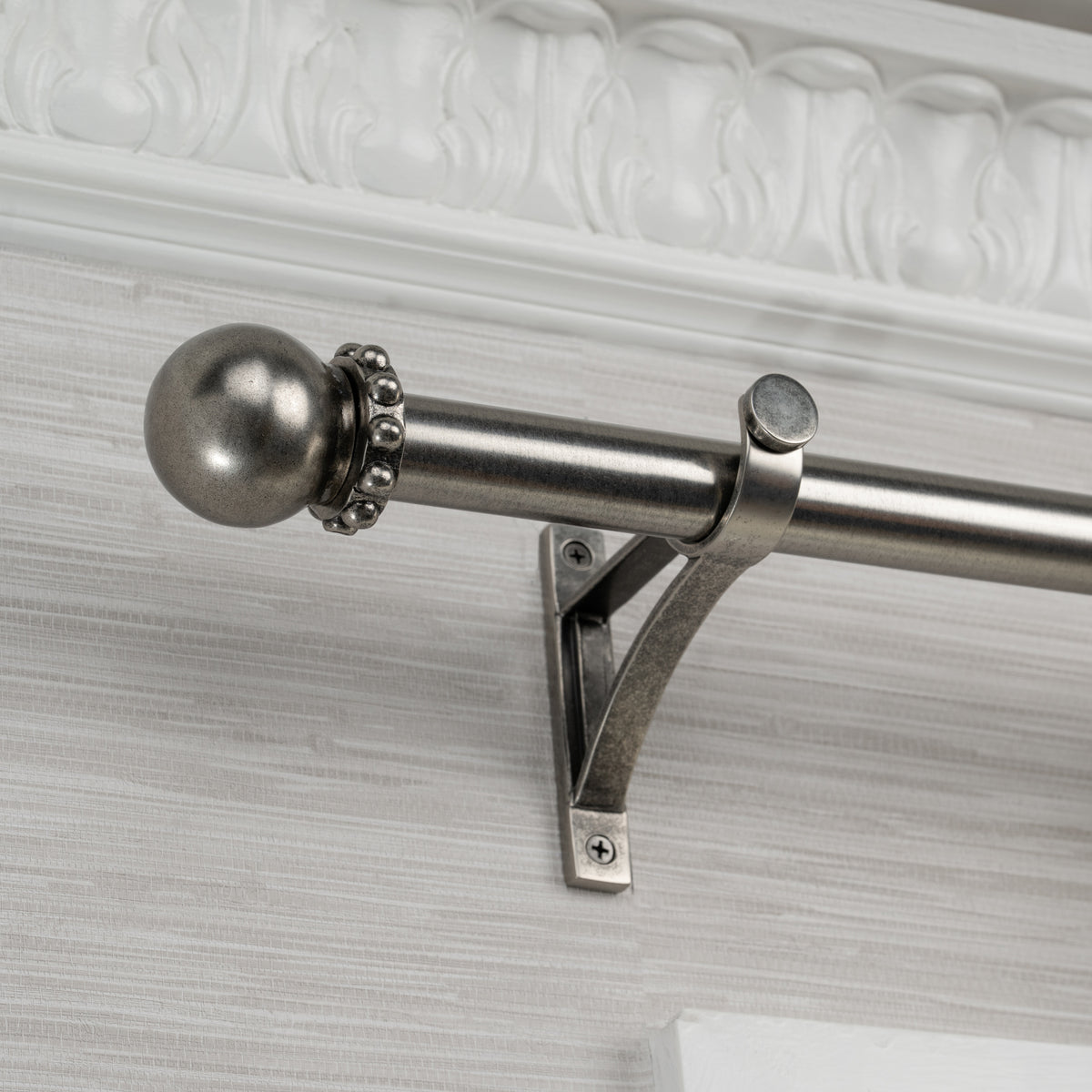 Paloma Finial Set – Antique Nickel