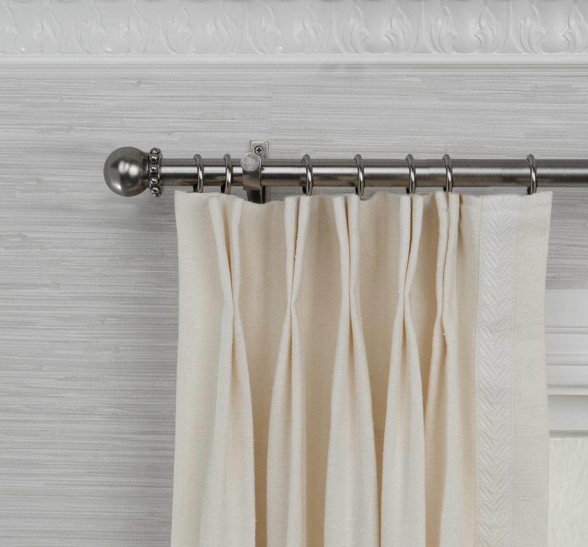 Paloma Finial Set – Antique Nickel