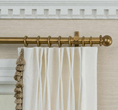 Paloma Finial Set – Burnished Brass#Size_1.75"#Fits Rod Diameter_1"
