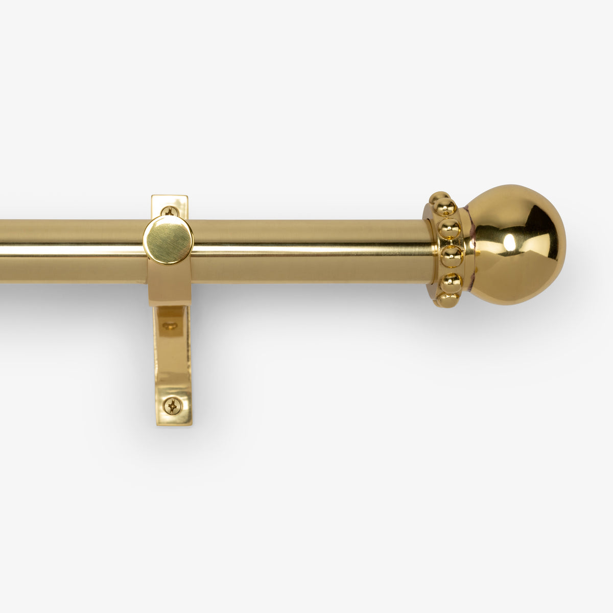 Paloma Finial Set – Polished Brass
