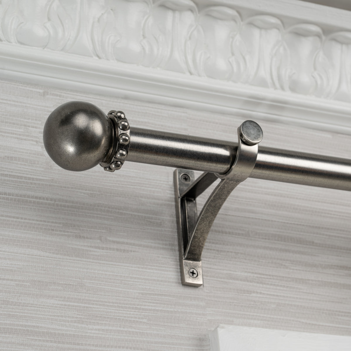 Paloma Finial Set – Antique Nickel