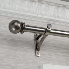 Paloma Finial Set – Antique Nickel#Size_2"#Fits Rod Diameter_1"