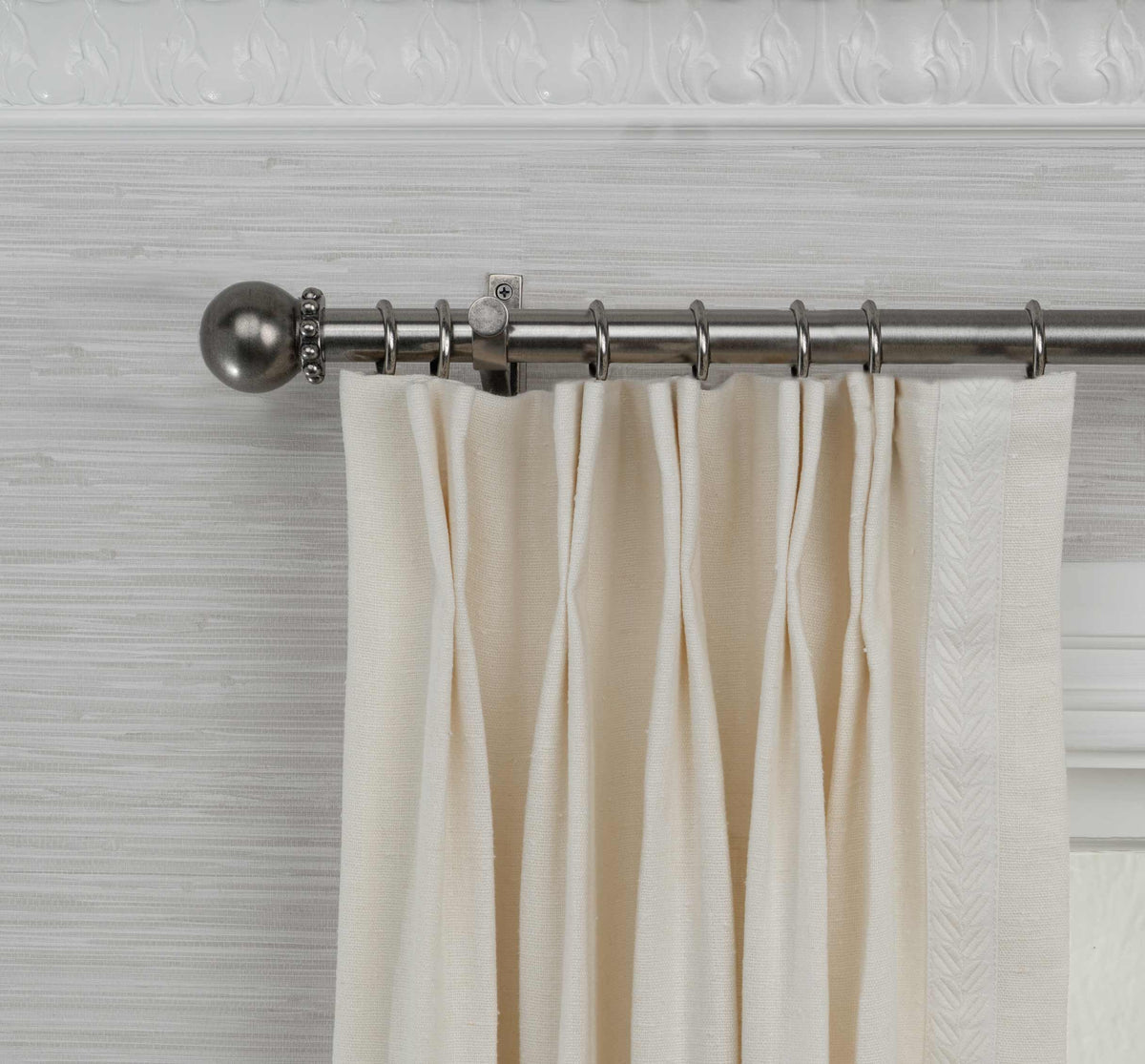Paloma Finial Set – Antique Nickel