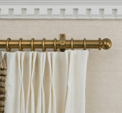 Paloma Finial Set – Burnished Brass#Size_1.75"#Fits Rod Diameter_1.25"