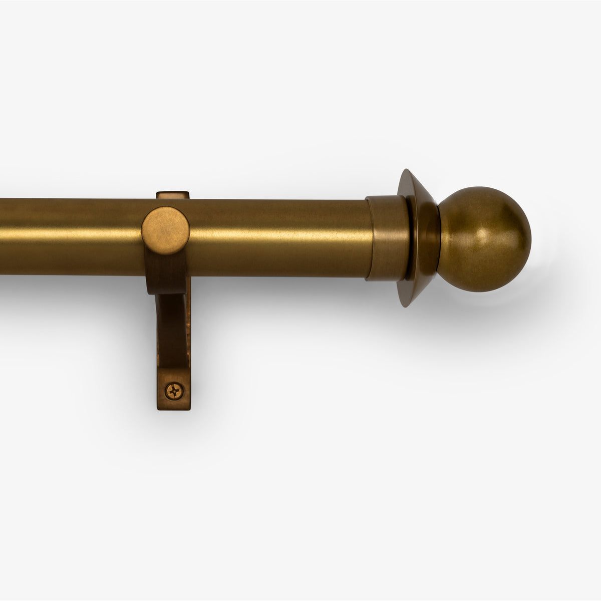 Blair Finial Set – Burnished Brass