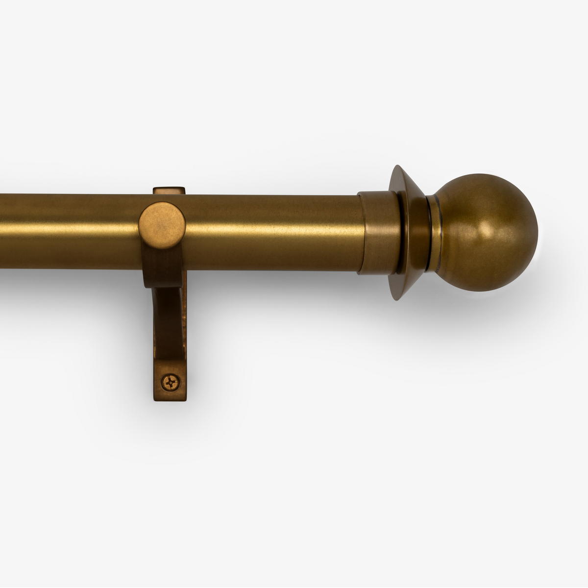 Blair Finial Set – Burnished Brass