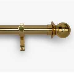 Blair Finial Set – Polished Brass#Size_1.75"#Fits Rod Diameter_1.25"