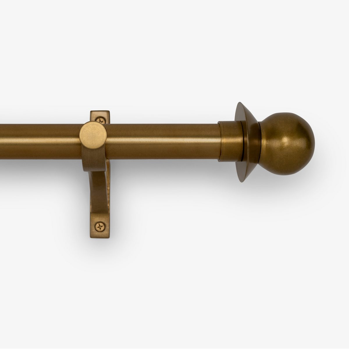 Blair Finial Set – Burnished Brass