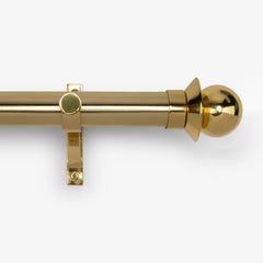 Dorothy Finial Set – Polished Brass#Size_1.75"#Fits Rod Diameter_1.25"
