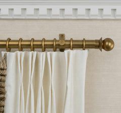 Dorothy Finial Set – Burnished Brass#Size_2"#Fits Rod Diameter_1.25"