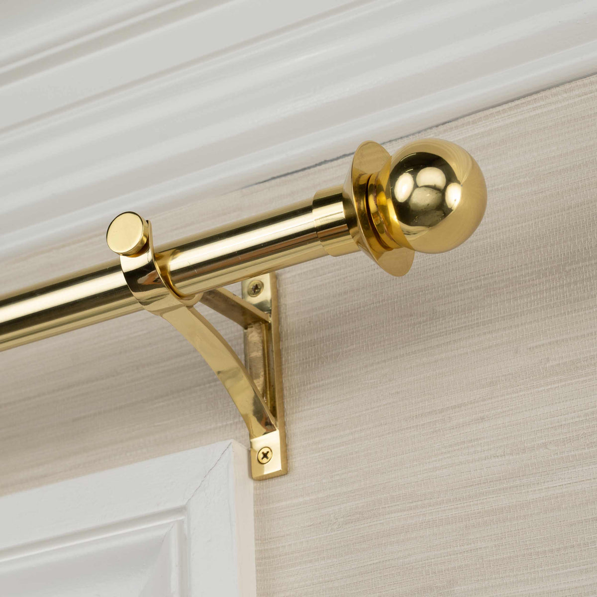 Dorothy Finial Set – Polished Brass#Size_1.75"#Fits Rod Diameter_1"