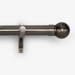 Allegra Finial Set – Antique Nickel#Size_2"#Fits Rod Diameter_1.25"
