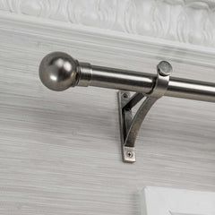 Allegra Finial Set – Antique Nickel#Size_1.75"#Fits Rod Diameter_1"