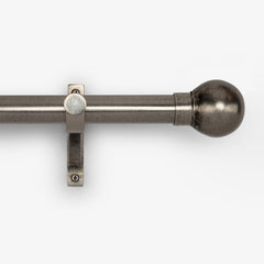 Allegra Finial Set – Antique Nickel#Size_2"#Fits Rod Diameter_1"