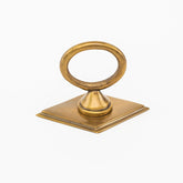 Alexandria Ring Pull in Antique Brass