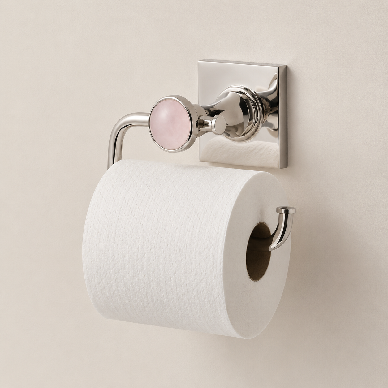 Astor Custom Swing Arm Toilet Paper Holder - Polished Nickel